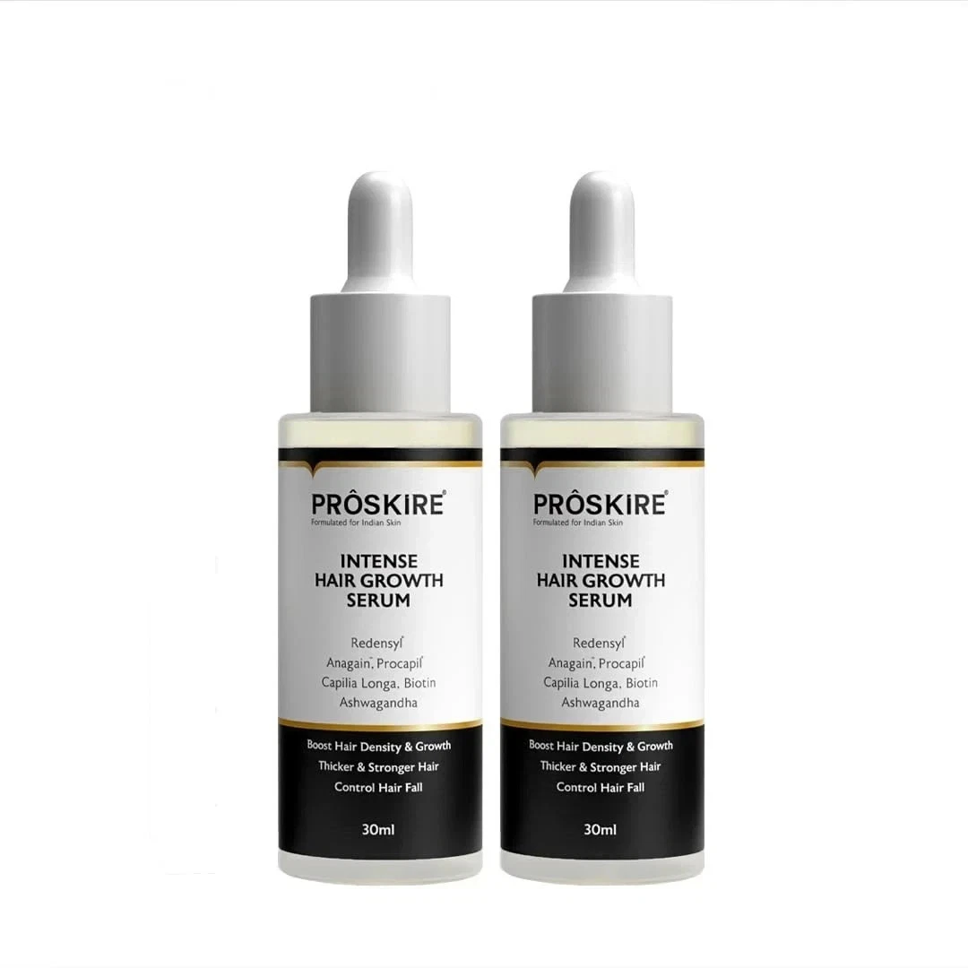 2x Proskire Intense Hair Growth Serum with Redensyl ,30ml each (Pack of 2)
Opens in a new window or