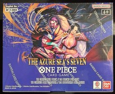ONE PIECE CARD GAME THE AZURE SEA'S SEVEN BOOSTER BOX OP14 ENGLISH Sealed