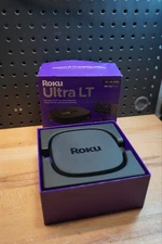 (S) Roku Ultra LT 2025 HD Digital Streaming Device - Black OPEN BOX