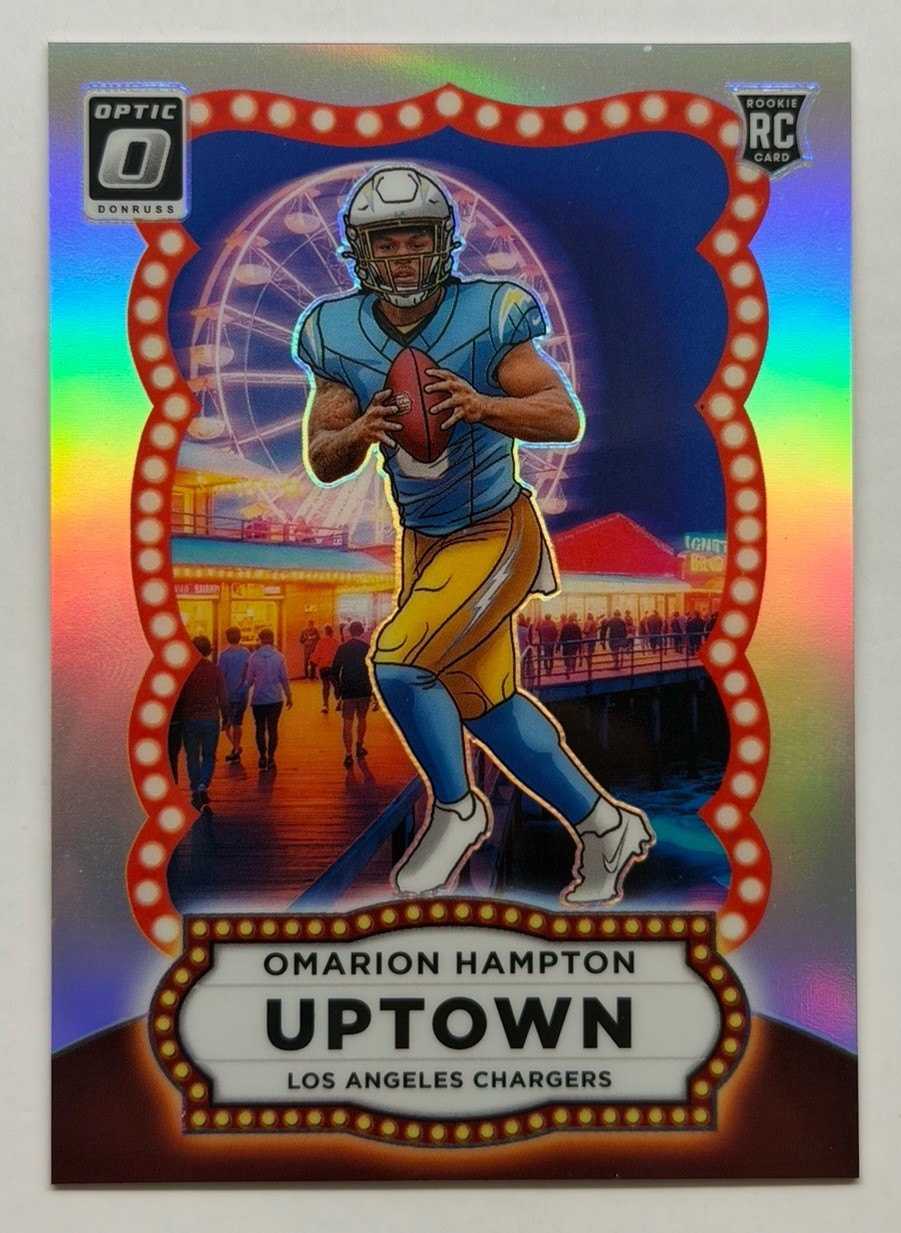 2025 Donruss Optic Omarion Hampton Uptown Rookie CASE HIT