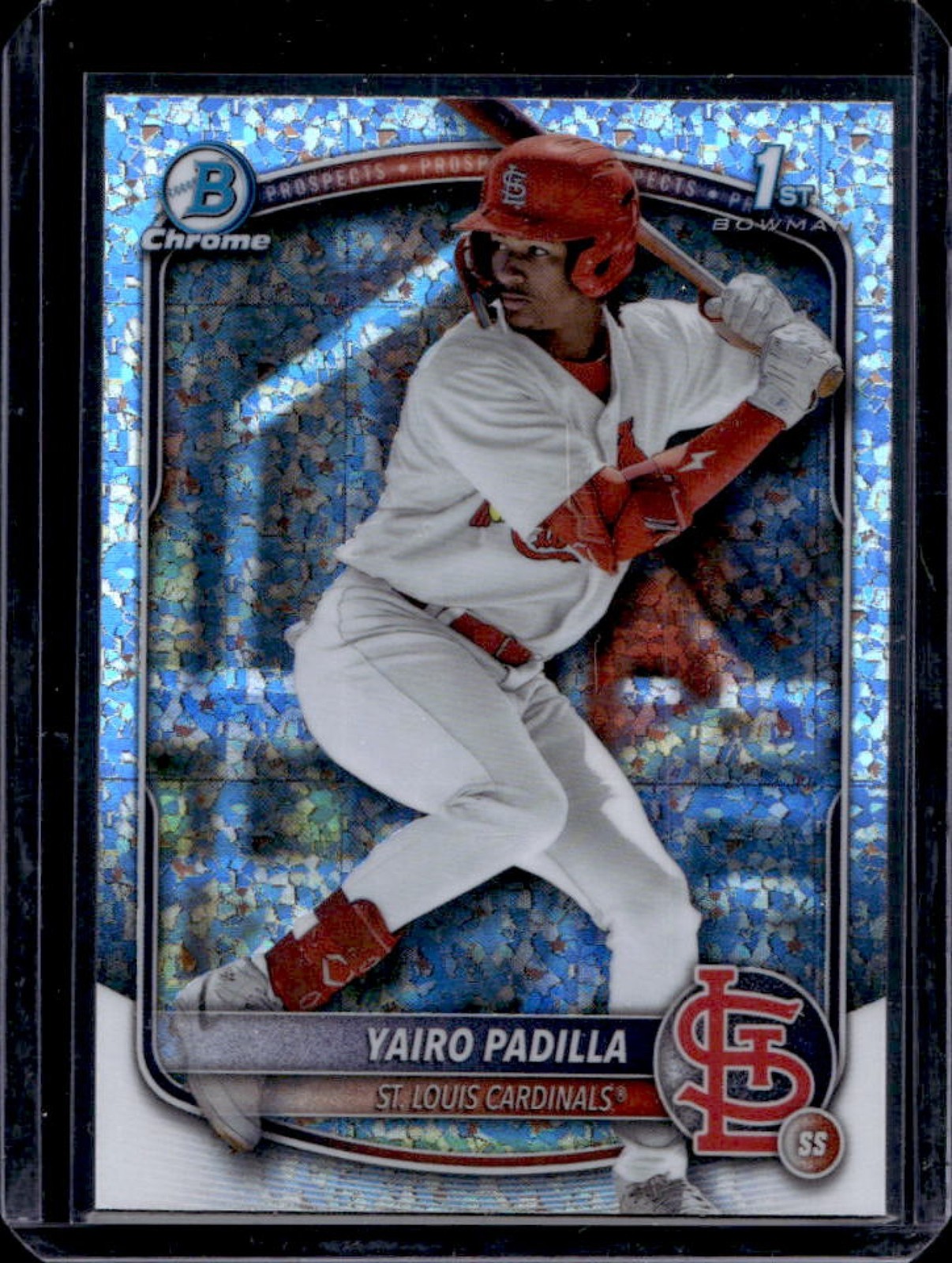 2025 Bowman Chrome Yairo Padilla Mini Diamonds Refractor 1st #BCP-236