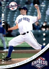 Brad Mills 2013 Brandt Pacific Coast League All-Stars #16 RC AutographDen
