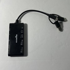 7-IN-1 Multi Card Reader, Rocketek USB Type A, C,  MORE Memory Card Reader