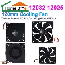 12032 12025 120mm Turbine Blower Cooling Fan DC For Centrifugal Humidifiers