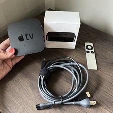 Apple TV A1469 Streaming Device with Remote a...