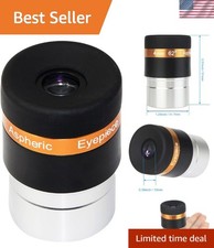 Lightweight 4mm HD Telescope Eyepiece - 62-Degree Wide Field for Universe Gazing
