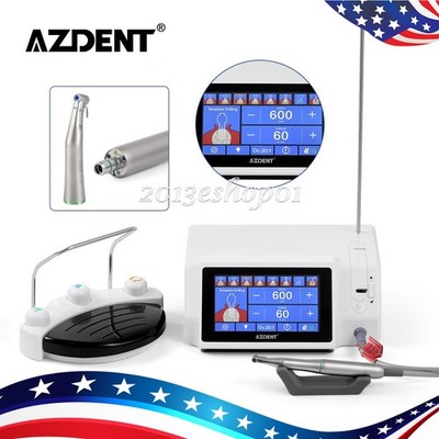 AZDENT Dental Implant Motor Brushless Touch Screen Machine+20:1 LED Handpiece