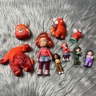 Disney Pixar Turning Red Doll Figurine Bundle Of Toys