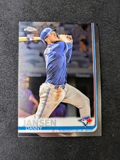 2019 Topps Chrome Danny Jansen Rookie Card RC #35 *Boston Red Sox*. rookie card picture