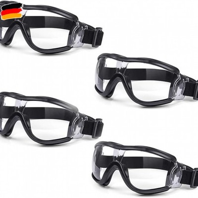 Schutzbrille Kinder für Nerf Spielen Stoßfest Gläser Beschlagfrei Verstellbarer 