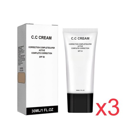 1~3x Cc Cream Self Adjusting For Mature Skin, CC Cream for Women #Natural 30ml