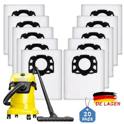 20x Staubsaugerbeutel für Kärcher 2.863-314.0 KFI 357 KWD1/2/3 WD3 Ersatzbeutel