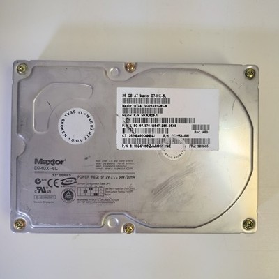 Maxtor D740X-6L 20.5GB 3.5'' IDE Hard Drive, PATA