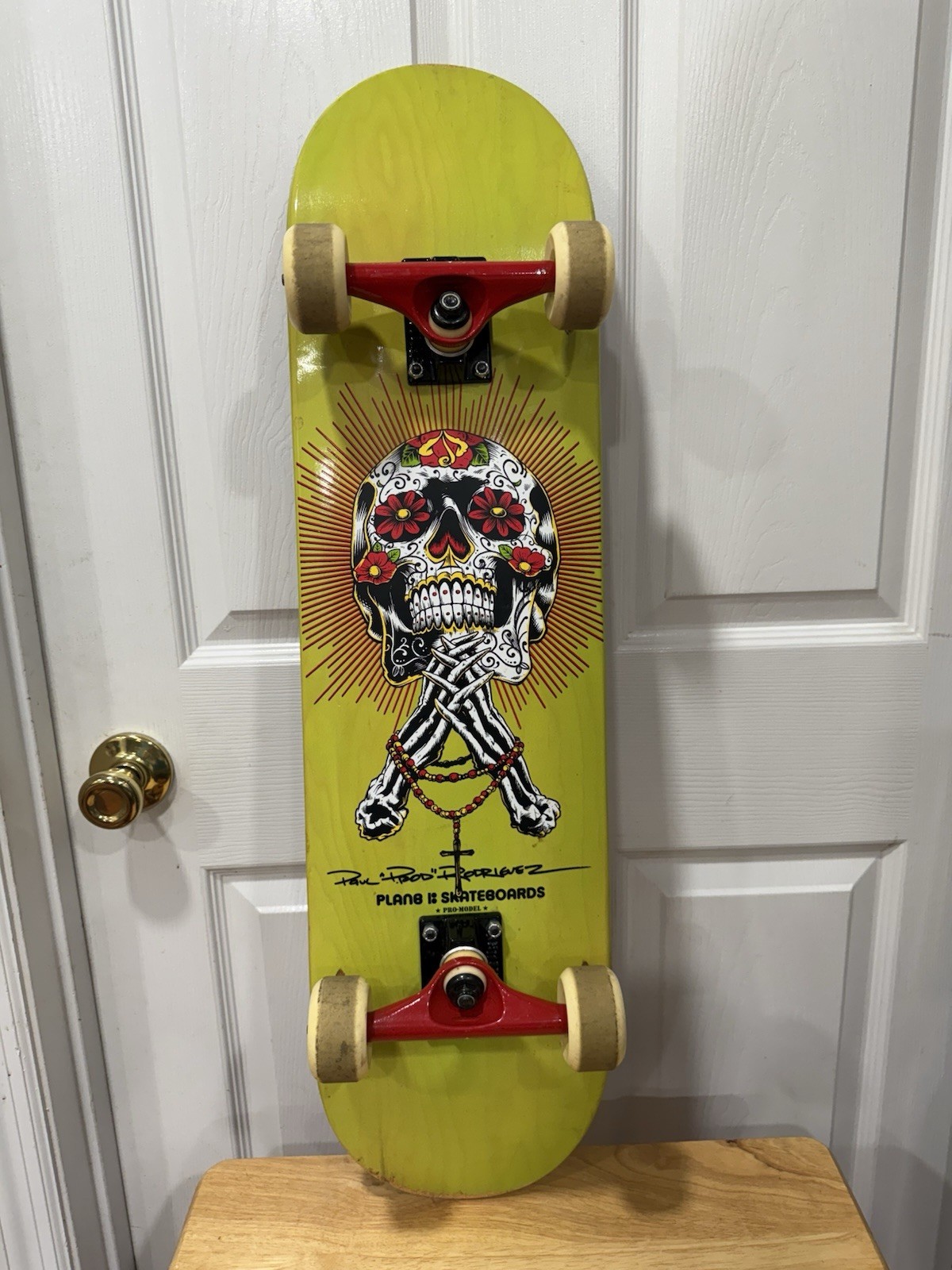 Paul Rodriguez P.Rod Plan B Skateboard&nbsp;Pro-Model Skull