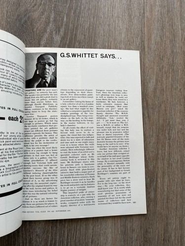 the studio. art in jewels . art magazine november 1961 - Picture 11 of 12