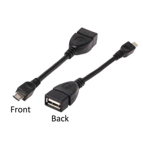 Micro USB Kabel Stecker Host zu USB Buchse OTG Adapter Android PC PDA Tablet J6 - Zdjęcie 7 z 9