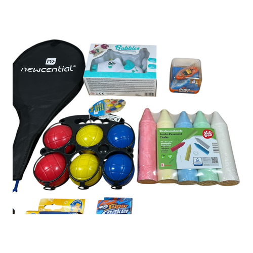 Sommer Spielzeug Paket für Kinder – Outdoor Spaß, Strand & Garten Spiele 8tlg - Bild 2 von 3