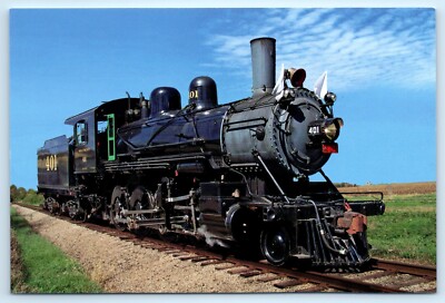 POSTCARD Southern Railroad Locomotive 401 Monticello Railway