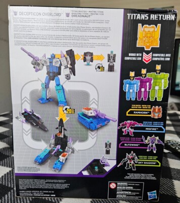 Transformers Overlord Sealed US Titans Return Dreadnaut MISB | eBay