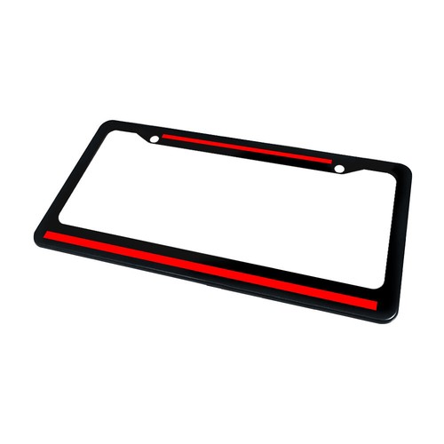 2x Metal Red Line for Nissan Altima Rogue Car License Plate Frame Tag Cover - Picture 9 of 11
