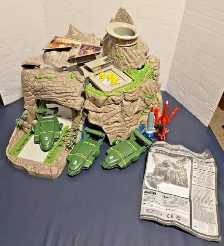 2016 Vivid Thunderbirds ARE GO Interactive Tracy Island Playset Almost Complete