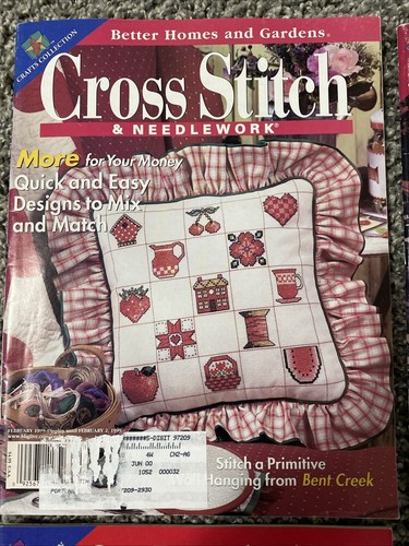 Better Homes & Gardens 99 2000 Cross Stitch & Needlework Magazines Lot Of 4 - Picture 5 of 10