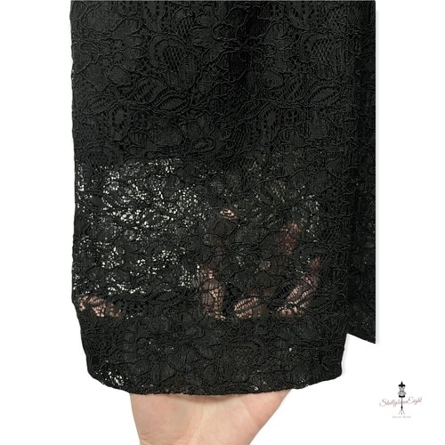 LARKIN HUGHES NYC Black Lace Amagansett Jumpsuit Cami Pants Sexy XS 0 2 NEW NWT - Picture 4 of 12