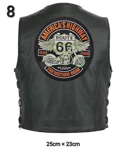 Flicken zum Aufnäher Aufbügler Patch Biker Motorrad Custom Kutte Rücken Weste - Bild 9 von 37