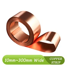 Thickness 0.01mm~1mm 99.9% Pure Copper Sheet Roll Metal Foil Plate Strip 