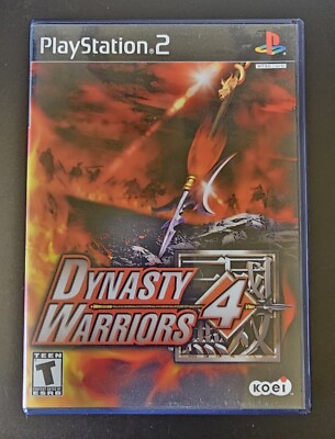 Dynasty Warriors 4 PlayStation Two PS2 Used With Manual