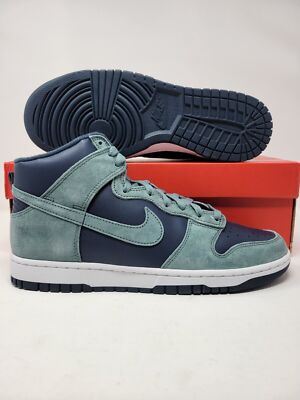 Nike Dunk High PRM Armory Navy Mineral Slate DQ7679-400 Men's Sizes Brand New
