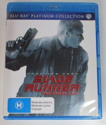 Blade Runner The Final Cut - Harrison Ford - 2 Disc Platinum Collect Blu-ray DVD