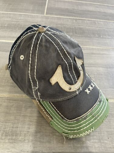 Vintage TRUE RELIGION xxx Distressed Trucker Hut True Vintage - Bild 3 von 12