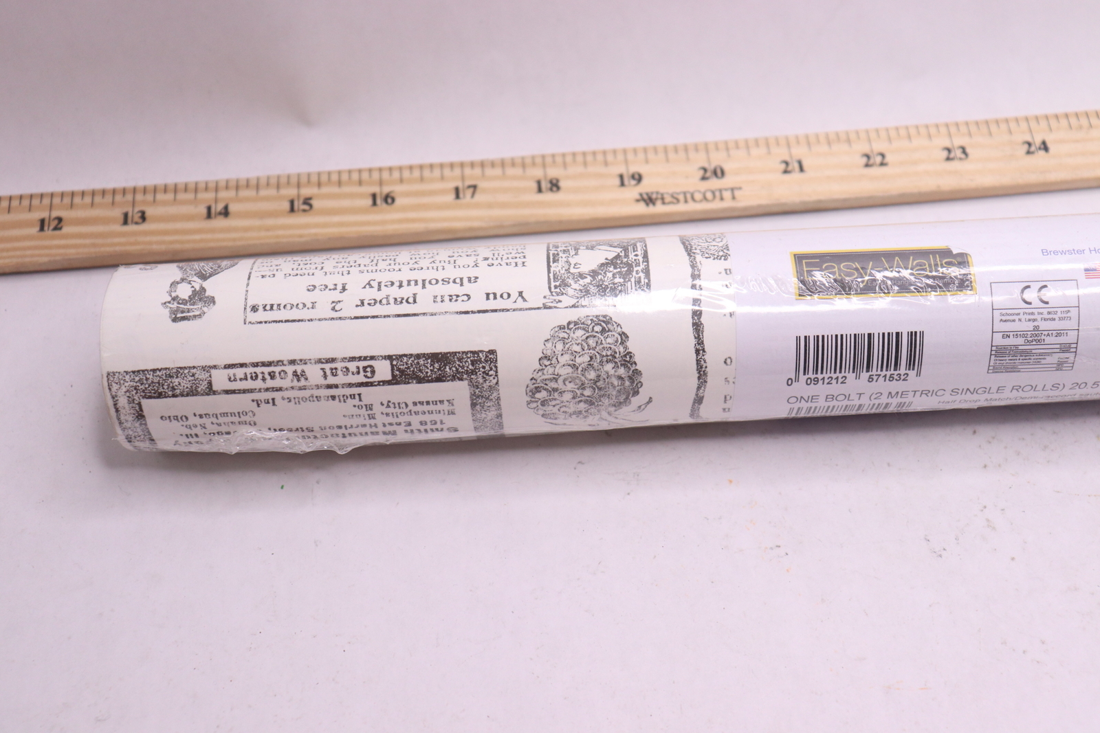 Underwood+Newspaper+Wallpaper+Black+SCH13081 for sale online eBay