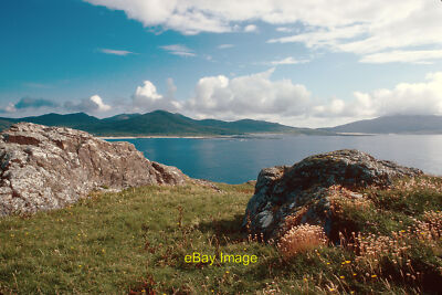 Foto 6x4 Blick nach Süden vom Greian Head, Barra Cliaid Die genaue Position um 1986