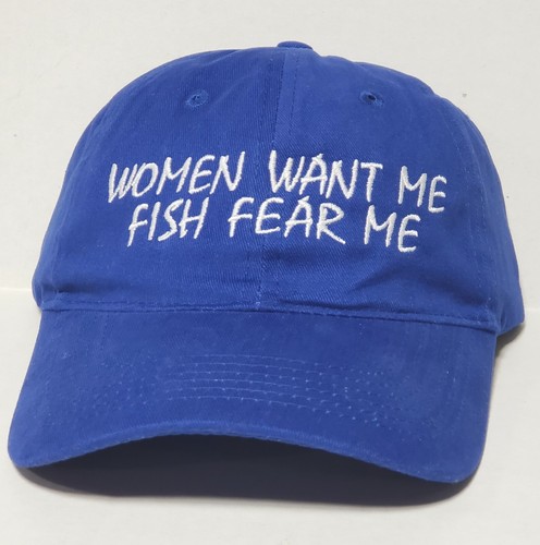 Embroidered Fishing Cap Hat 