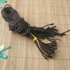 19pcs 18" 2mm Brown Silk Thread Cord String To European Charm Necklace ED0353