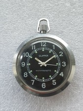 Clipper Ruhla  Mechanische Taschenuhr Pocket Watch 3-6 