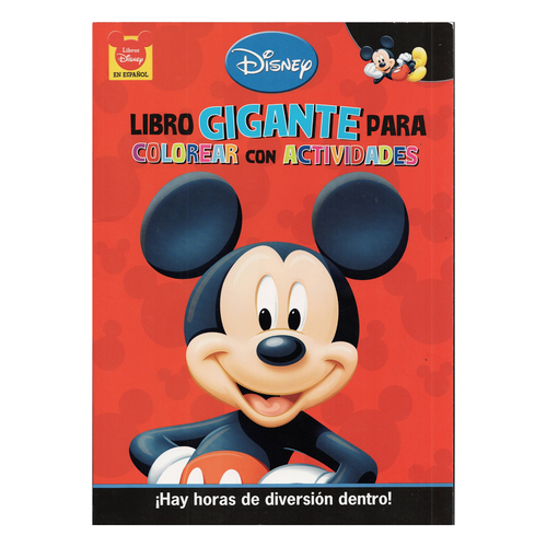 Disney Mickey Friends Coloring & Activity Books (SPANISH) for Kids 96 pages