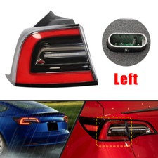 links Äußere Rot LED Rücklicht Heckleuchte für Tesla Model 3/Y 2020 bis 2023