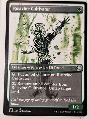 Rustvine Cultivator- SHOWCASE- Phyrexia All Will Be One- Magic the Gathering MTG