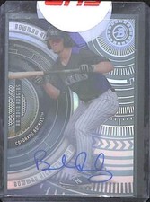2017 Bowman High Tek Autograph #BHT-BR Brendan Rodgers