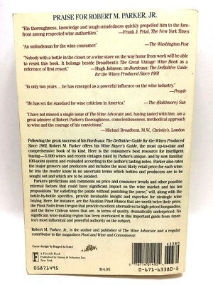 Robert Parker Vintage Wine Parkers Wine Buyers Guide By Robert