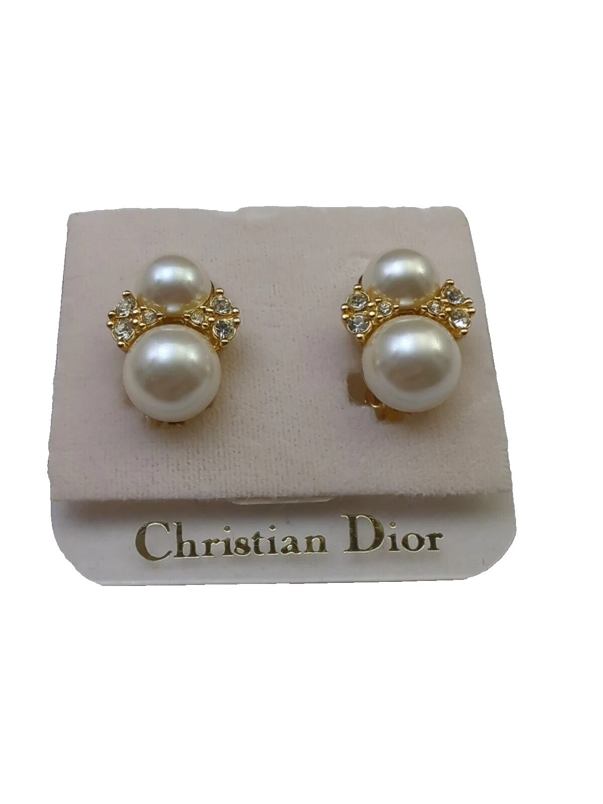 Pendientes de Moda Brazalete de Perlas Dior