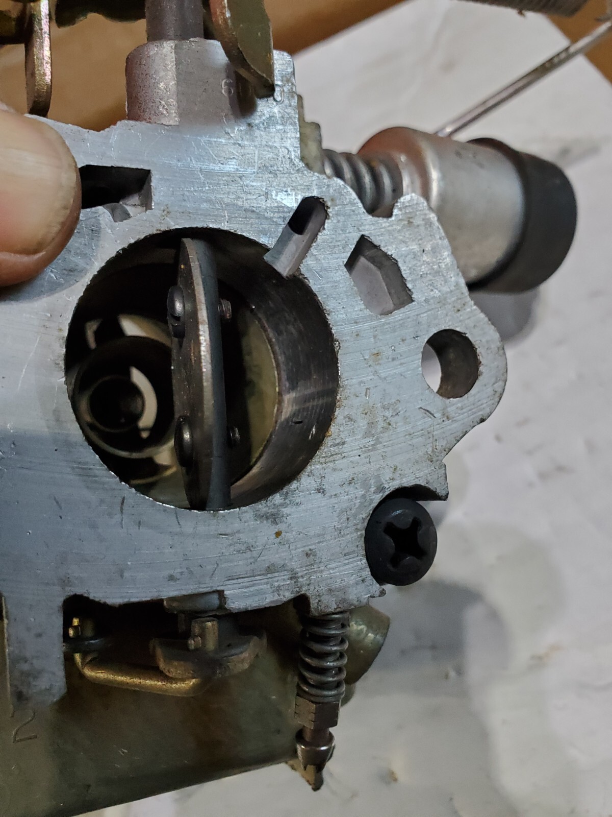 Rochester Monojet 1Barrel Carburetor 17056071 1976 Pontiac Manual