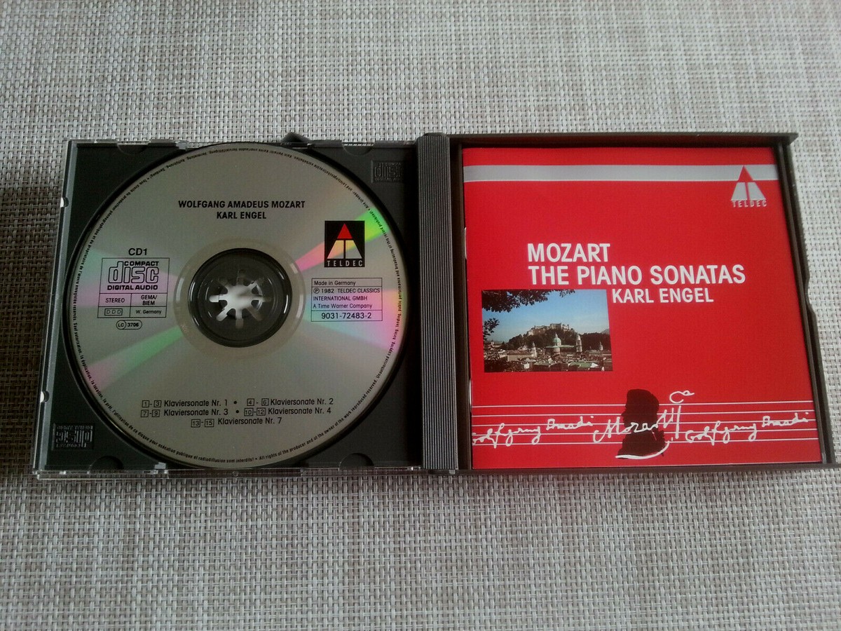 Mozart The Piano Sonatas 6CD's Karl Engel 3067 | eBay