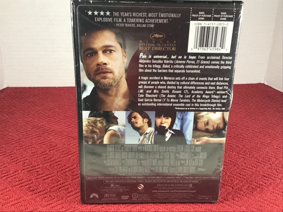 Babel DVD. Widescreen. New. Fast Shipping 97363459842| eBay