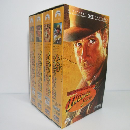 THE ADVENTURE OF INDIANA JONES - Japanese original VHS BOX - Picture 2 of 12