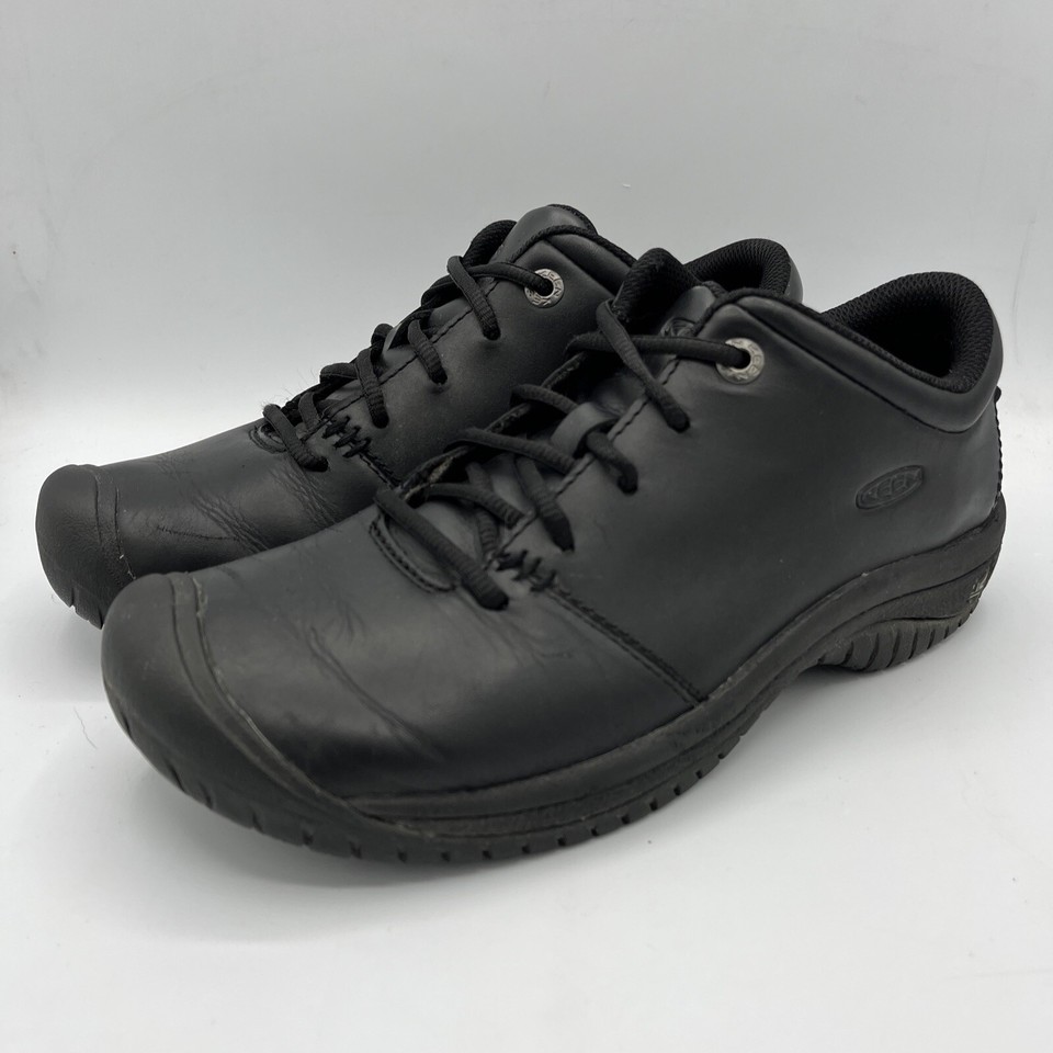 Keen Shoes Womens Size 8.5 Black Leather Utility PTC Slip Resistant