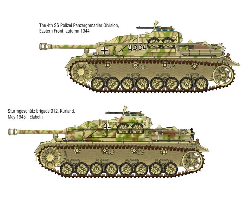 Academy 13522 German StuG IV Sd.Kfz.167 Early Version 1:35 modellismo - Immagine 3 di 4